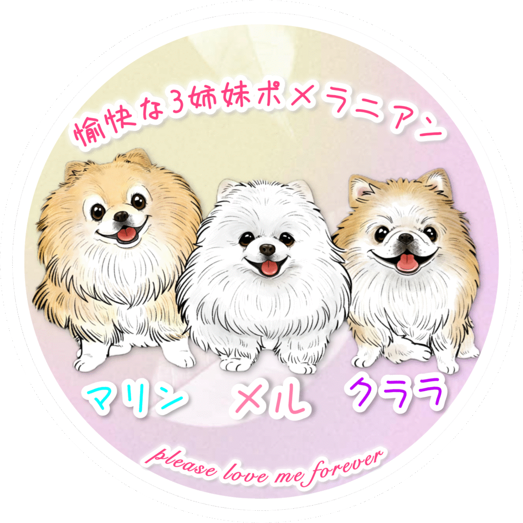 愉快な3姉妹ポメラニアンちゃんねる - オーエン配送